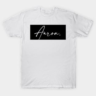 Aaron Name, Aaron Birthday T-Shirt